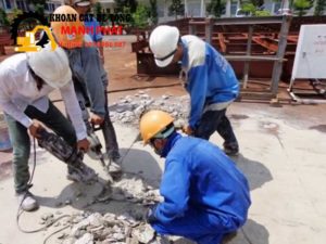 Đục phá bê tông quận Bình Tân